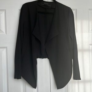 ZARA Black Drawstring Jacket